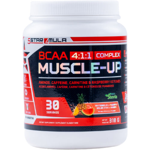 5Star4Mula Muscle Up - 30 Servings Watermelon Pineapple - BCAA - Hyperforme.com