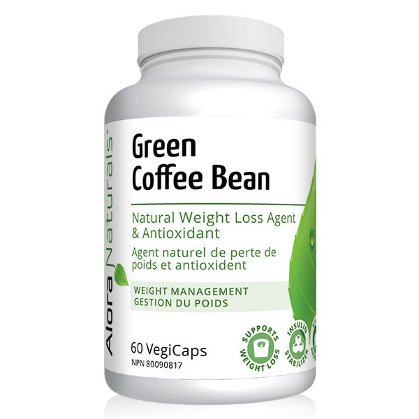 Alora Naturals Grain de café vert - 60 VegiCaps