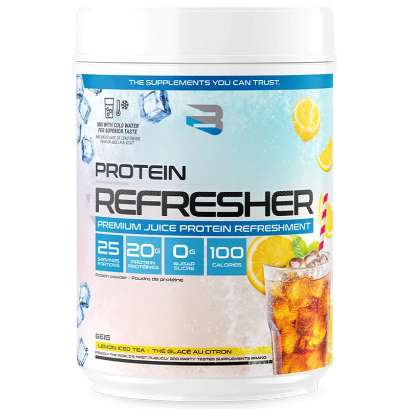 Believe Protein Refreshers - 25 Servings Lemon Iced Tea - Protein Powder (Whey Isolate) - Hyperforme.com