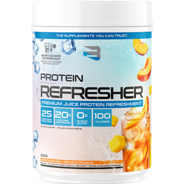 Believe Protein Refreshers - 25 Servings Peach Mango - Protein Powder (Whey Isolate) - Hyperforme.com