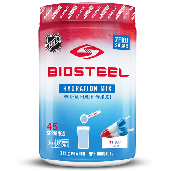 Biosteel Sports Hydration Mix - 315g Ice Pop - Electrolytes - Hyperforme.com