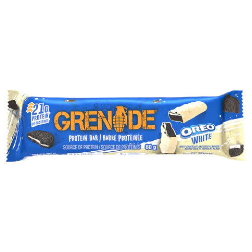 Grenade Carb Killa Bar - 1 Bar Oreo White - Protein Bars - Hyperforme.com