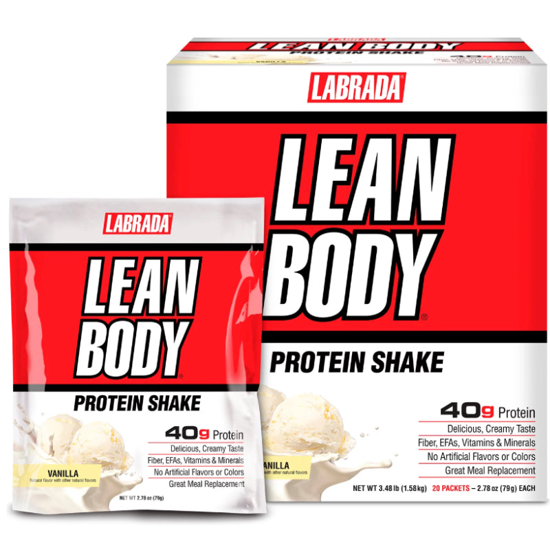 Lean Body Shake Protéiné - 20 Sachets