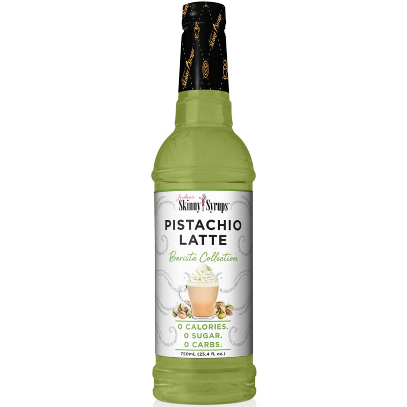 Skinny Mixes Sugar Free Syrup - 750ml Pistachio Latte - Flavors & Spices - Hyperforme.com