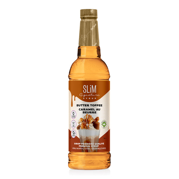 Slim Syrups Sugar free Syrups - 750ml Butter Toffee - Flavors & Spices - Hyperforme.com