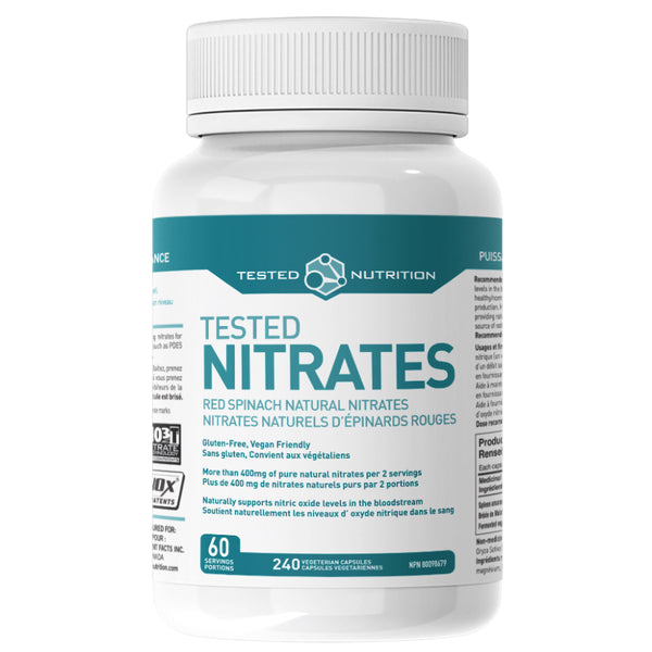 Tested Nutrition Nitrates - 240 Vcaps