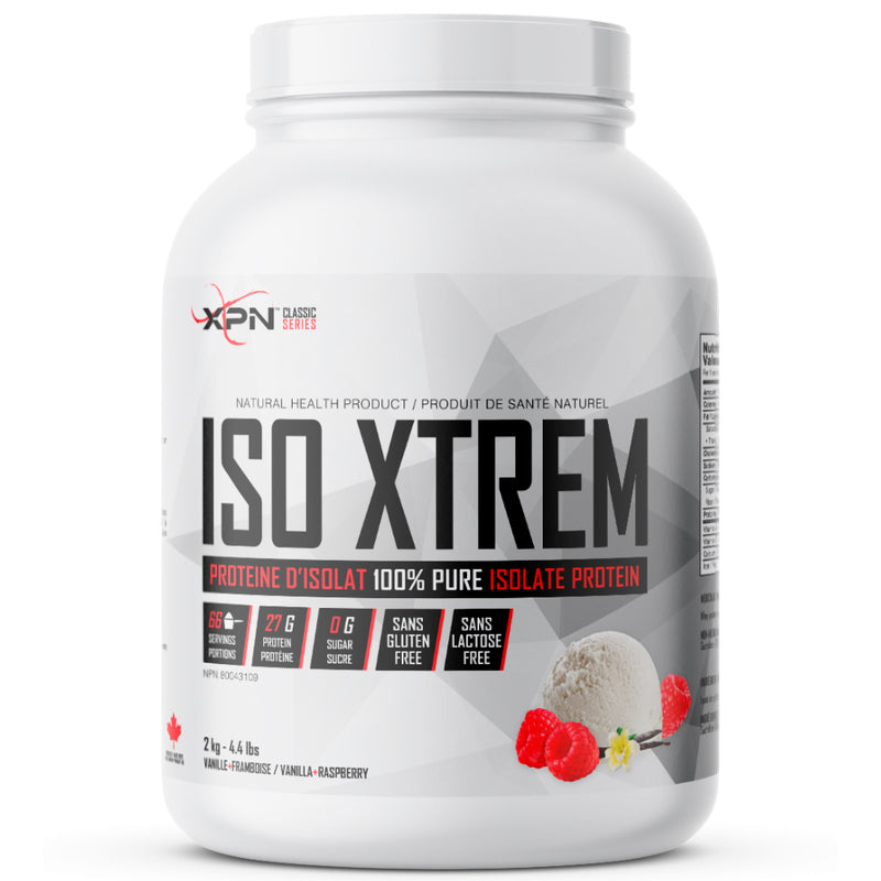 XPN Iso Xtrem - 4.4lb Vanilla Raspberry - Protein Powder (Whey Isolate) - Hyperforme.com