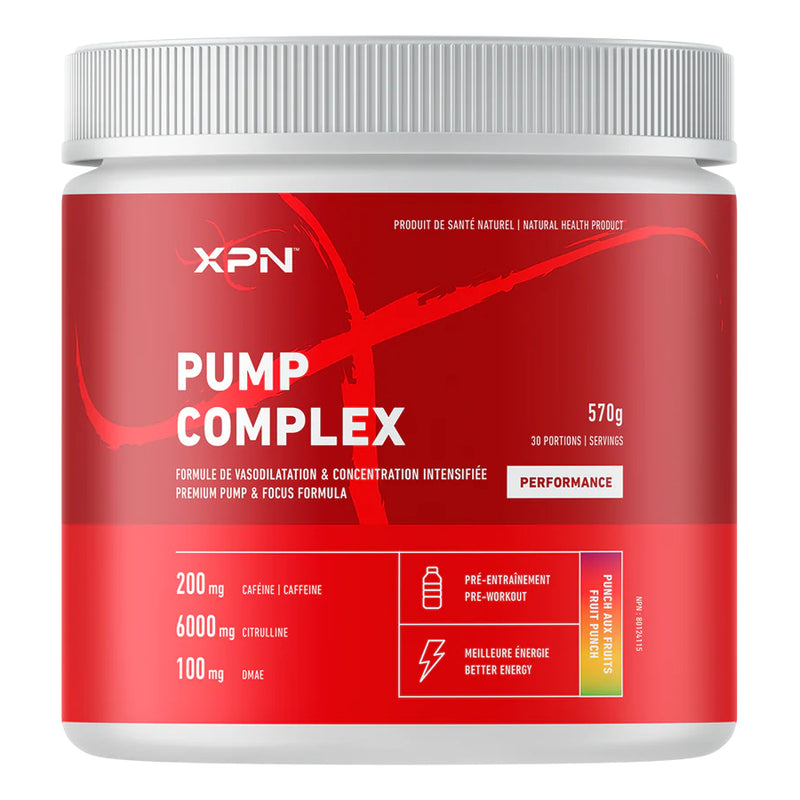 XPN Pump Complex - 30 Servings Fruit Punch - Nitric Oxide Supplements - Hyperforme.com