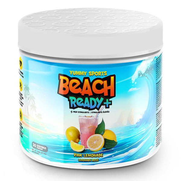 Yummy Sports Beach Ready+ - 30 Servings Pink Lemonade - Weight Loss Supplements - Hyperforme.com