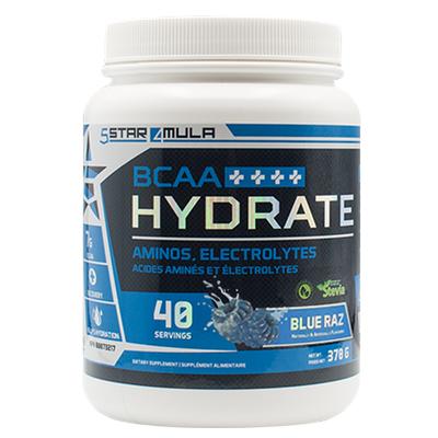 5Star4Mula BCAA Hydrate - 40 servings Blue Raz - BCAA - Hyperforme.com