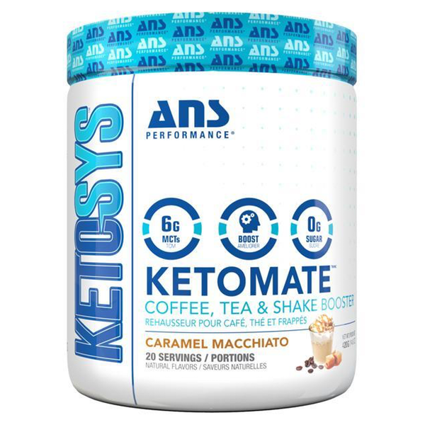 ANS Ketomate - 20 Servings Caramel Macchiato - Keto Supplements - Hyperforme.com
