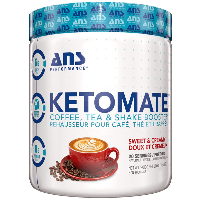 ANS Ketomate - 20 Servings Sweet and Creamy - Keto Supplements - Hyperforme.com