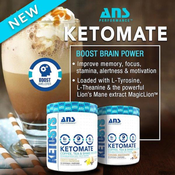 ANS Ketomate - 20 Servings - Keto Supplements - Hyperforme.com