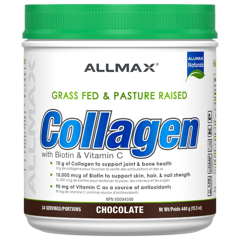 Allmax Collagen - 440g Chocolate - Collagen Supplements - Hyperforme.com