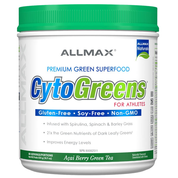 Allmax Cytogreens - 60 servings Açai Berry Green Tea - Superfoods (Greens) - Hyperforme.com