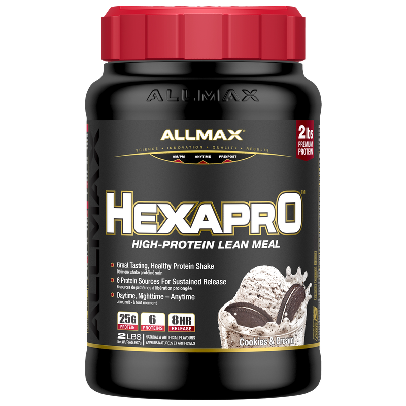 Allmax Hexapro - 2lb Cookies & Cream - Protein Powder (Blend) - Hyperforme.com