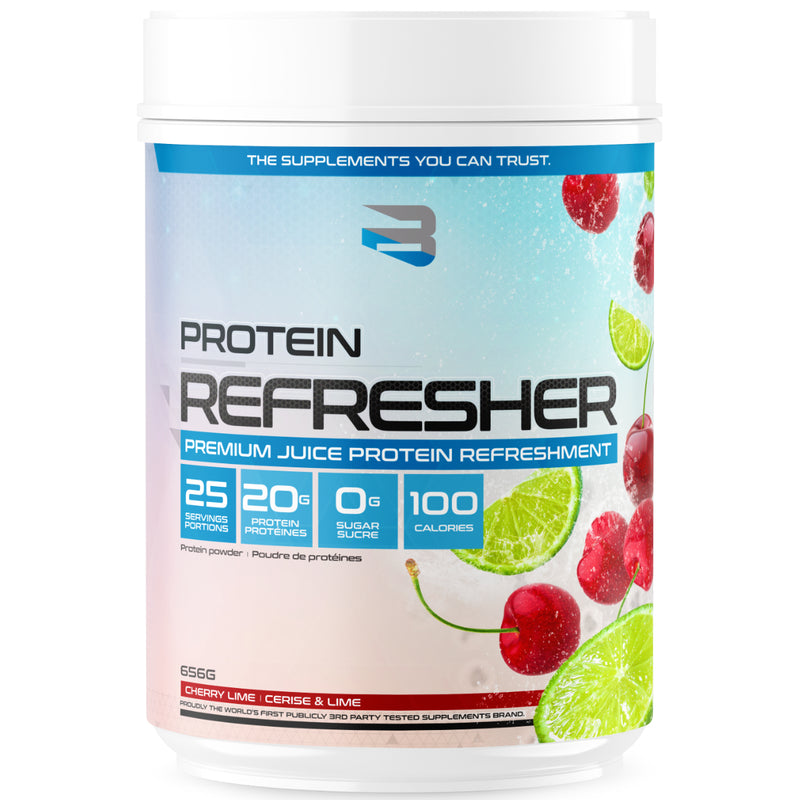 Believe Protein Refreshers - 25 Servings Cherry Lime - Protein Powder (Whey Isolate) - Hyperforme.com