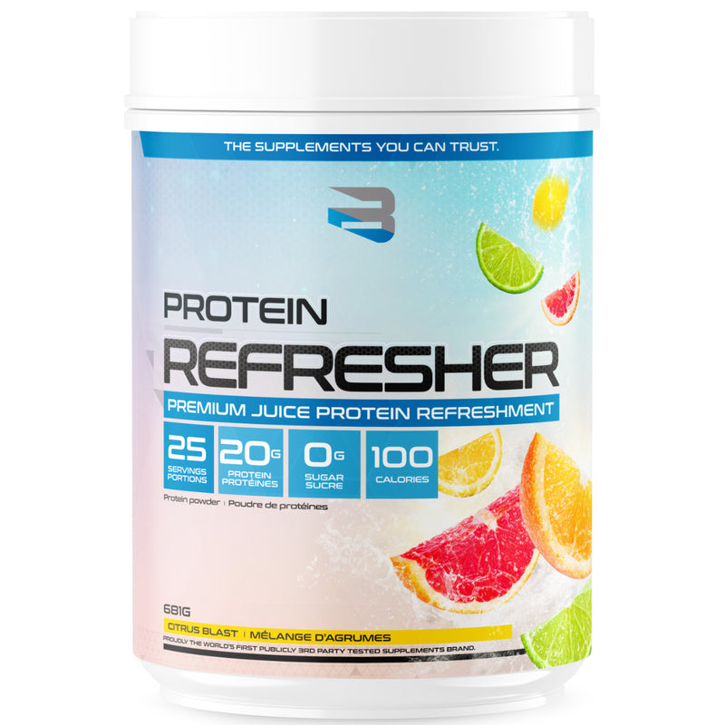 Believe Protein Refreshers - 25 Servings Citrus Blast - Protein Powder (Whey Isolate) - Hyperforme.com