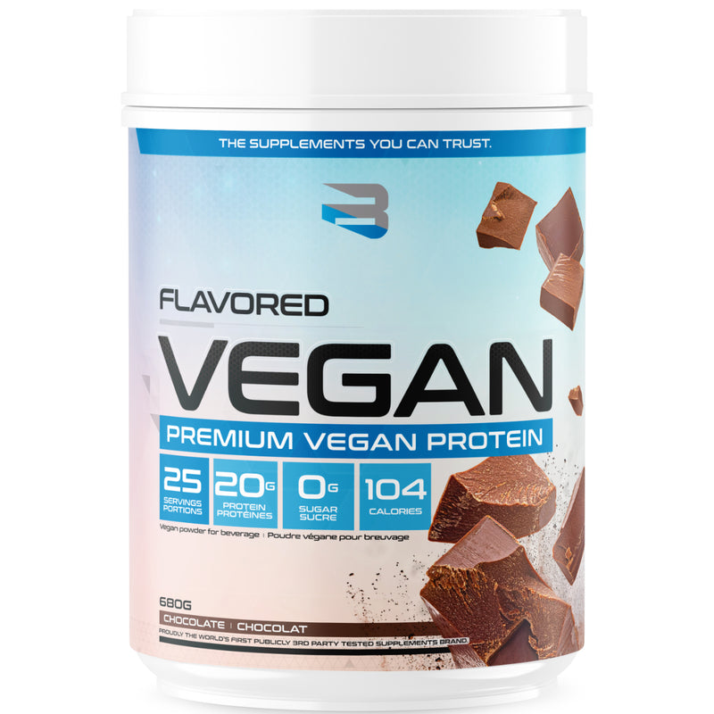 Believe Vegan Protein - 667g Chocolate - Protein Powder (Vegan) - Hyperforme.com