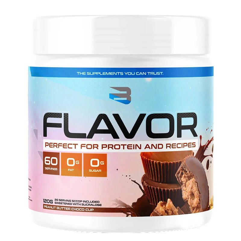 Believe Flavor Pack - 60 Servings Peanut Butter Choco Cup - Flavors & Spices - Hyperforme.com