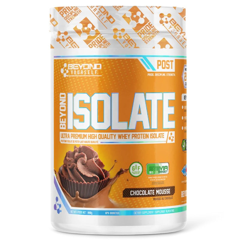 Beyond Yourself Isolate Protein - 1.9lb Chocolate Mousse - Protein Powder (Whey Isolate) - Hyperforme.com