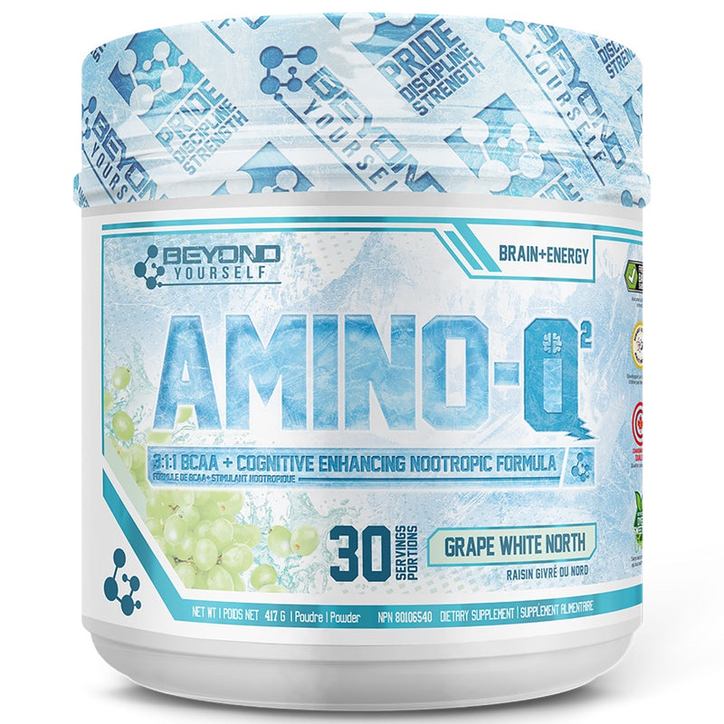 Beyond Yourself Amino IQ² - 30 Servings Grape White North - Amino Acids - Hyperforme.com
