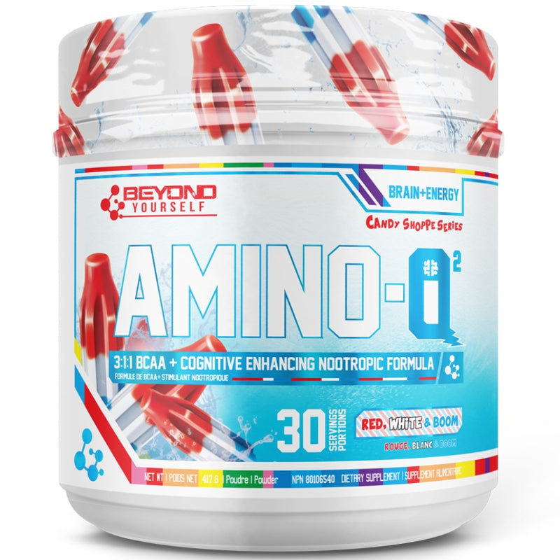 Beyond Yourself Amino IQ² - 30 Servings Red White & Boom - Amino Acids - Hyperforme.com