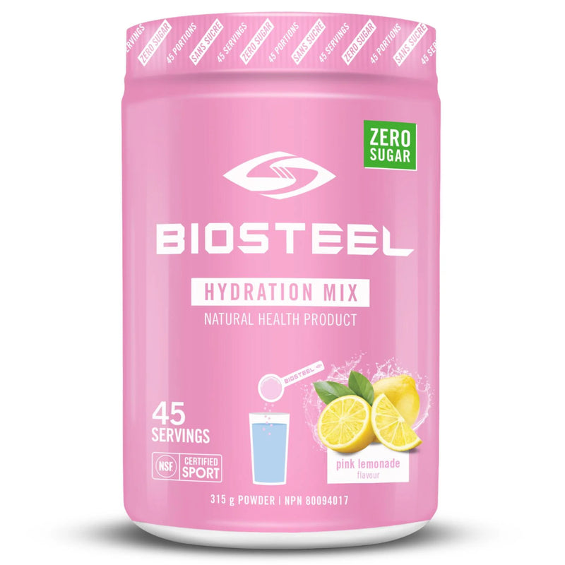 Biosteel Sports Hydration Mix - 315g Pink Lemonade - Electrolytes - Hyperforme.com
