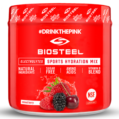Biosteel Sports Hydration Mix - 140g Mixed Berry - Electrolytes - Hyperforme.com