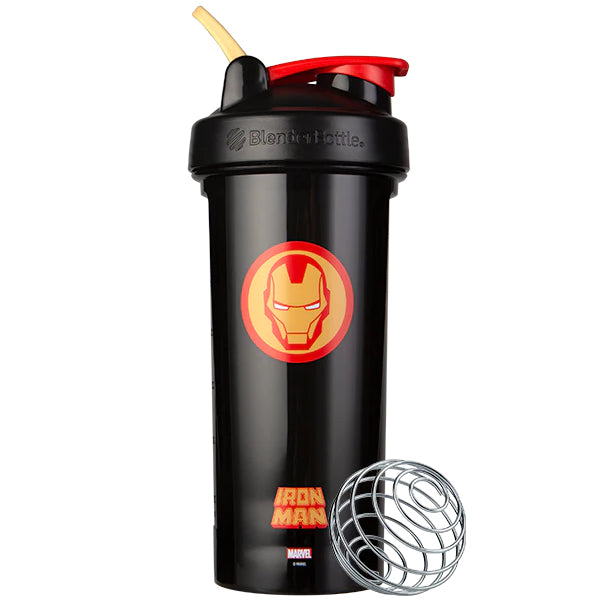 Blender Bottle Pro Series Marvel Shaker Cup - 800ml Iron Man - Shakers - Hyperforme.com