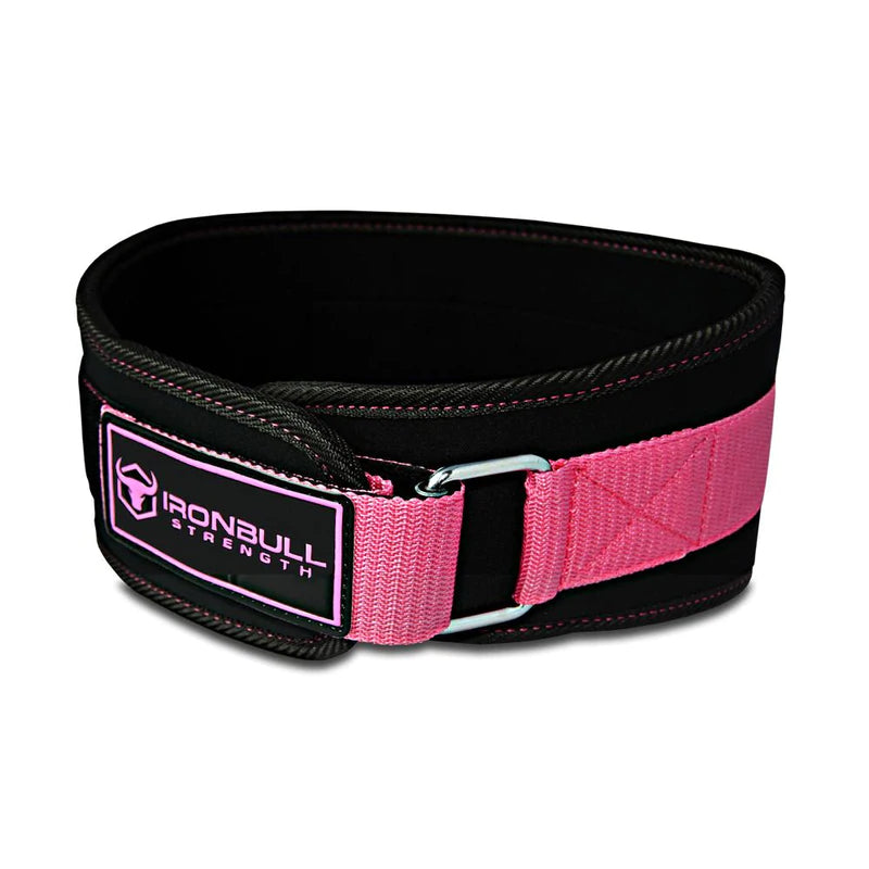 Iron Bull Women Weightlifting Belt Black / Pink / XSmall - Apparel & Accessories - Hyperforme.com