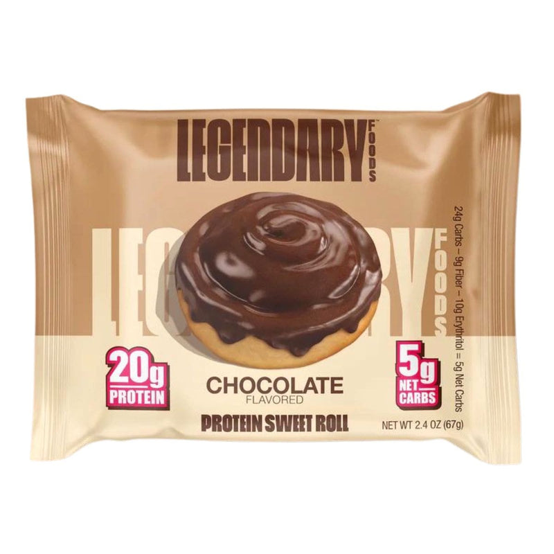 Legendary Protein Sweet Roll - 1 Roll Chocolate - Protein Bars - Hyperforme.com