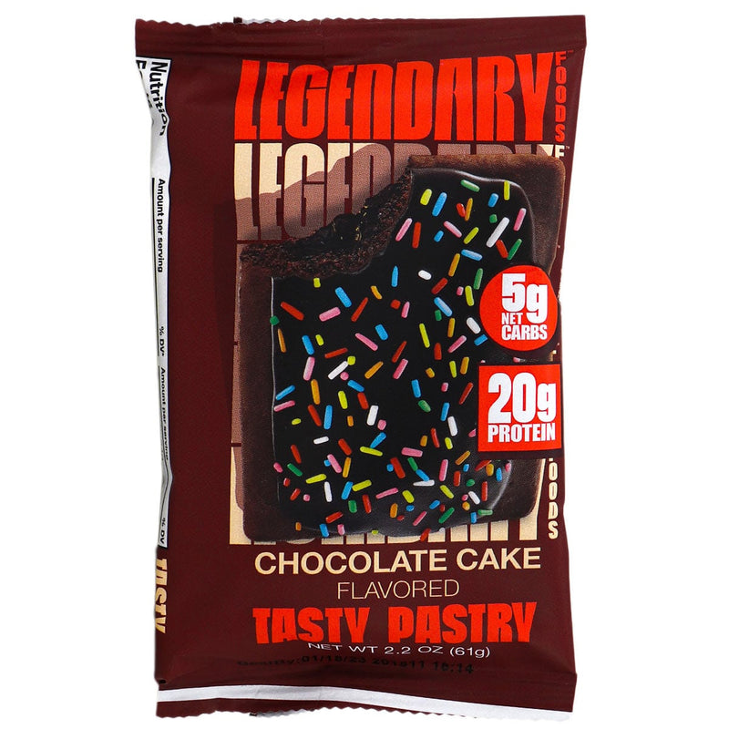 Legendary Pastry Tasty Pastry - 1 Pastry Chocolate Cake - Protein Bars - Hyperforme.com