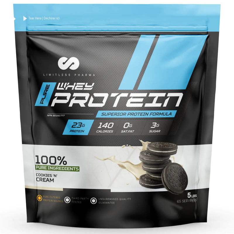 Limitless Pharma Advanced Whey Protein - 5lb Cookies and Cream - Protein Powder (Whey) - Hyperforme.com