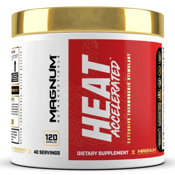 Magnum Heat Accelerated - 120 caps - Weight Loss Supplements - Hyperforme.com