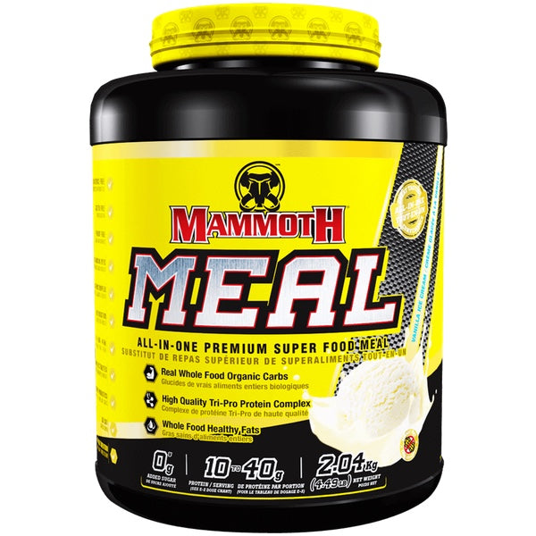 Mammoth Meal - 4.49lb Vanilla Ice Cream - Protein Powder (Meal Replacement) - Hyperforme.com