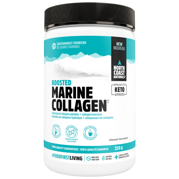 North Coast Naturals Boosted Marine Collagen - 250g - Collagen Supplements - Hyperforme.com
