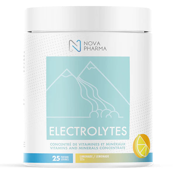 Nova Pharma Electrolytes - 25 Servings Lemonade - Electrolytes - Hyperforme.com