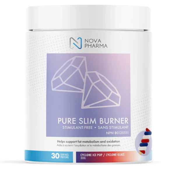 Nova Pharma Pure Slim Burner - 30 Servings Cyclone Ice Pop - Weight Loss Supplements - Hyperforme.com