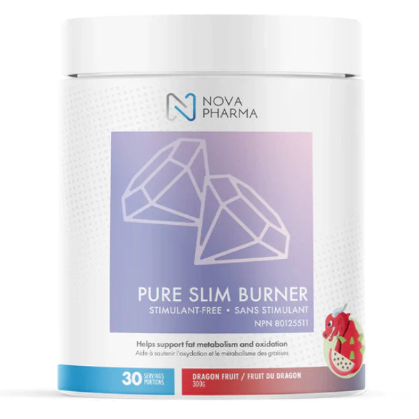 Nova Pharma Pure Slim Burner - 30 Servings Dragon Fruit - Weight Loss Supplements - Hyperforme.com