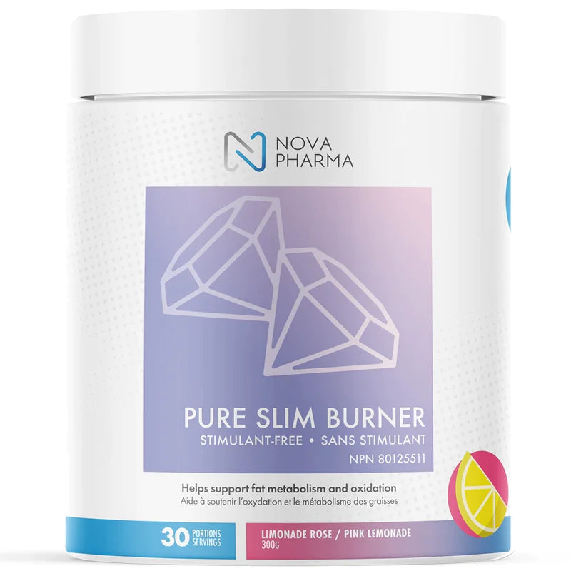 Nova Pharma Pure Slim Burner - 30 Servings Pink Lemonade - Weight Loss Supplements - Hyperforme.com