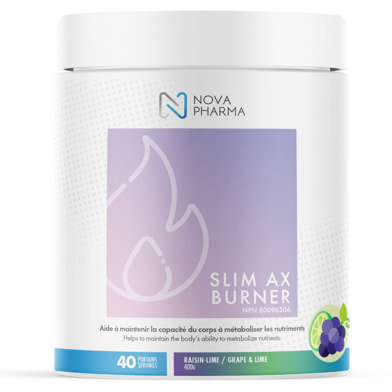Nova Pharma Slim AX Burner- 40 Servings Grape Lime - Weight Loss Supplements - Hyperforme.com