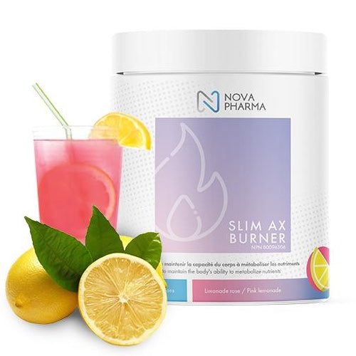 Nova Pharma Slim AX Burner- 40 Servings Pink Lemonade - Weight Loss Supplements - Hyperforme.com