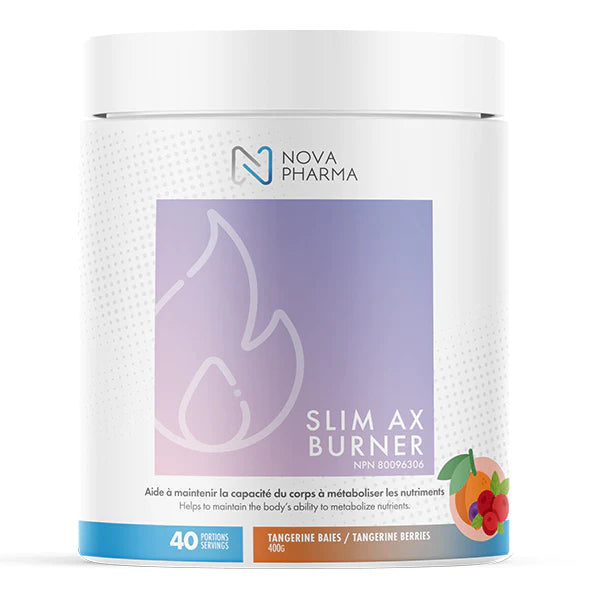 Nova Pharma Slim AX Burner- 40 Servings Tangerine Berries - Weight Loss Supplements - Hyperforme.com