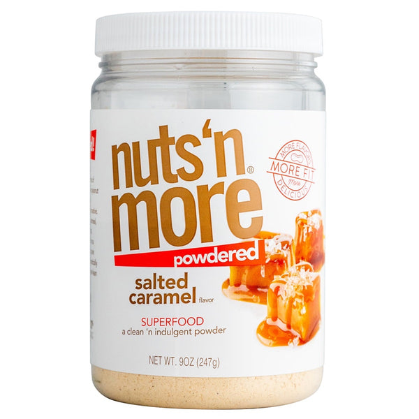 Nuts 'N More Peanut Butter Powder - 247g Salted Caramel - Flavors & Spices - Hyperforme.com