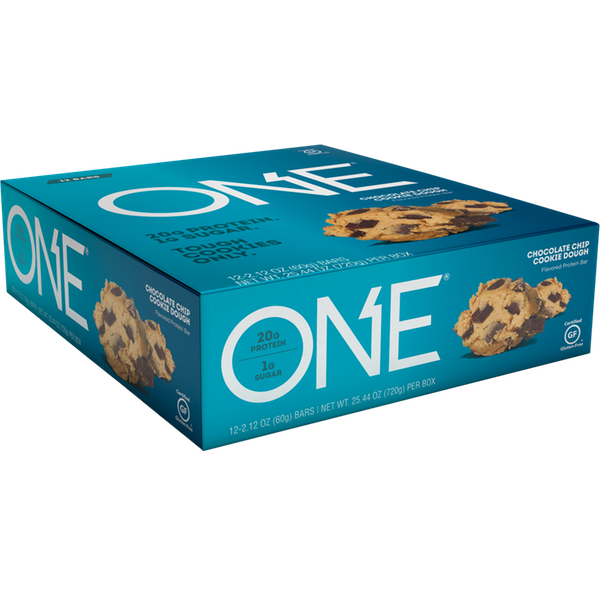 Oh Yeah One - 12 Bars Chocolate Chip Cookie Dough - Protein Bars - Hyperforme.com