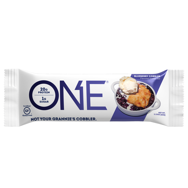 Oh Yeah One - 1 Bar Blueberry Cobbler - Protein Bars - Hyperforme.com