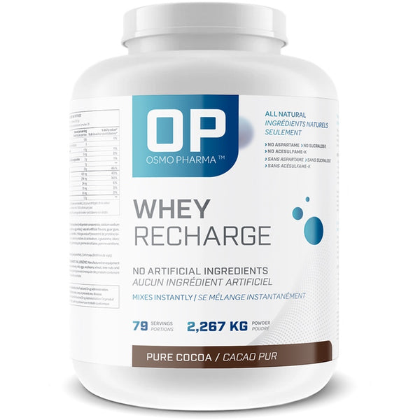 Osmo Pharma Whey Recharge - 5lb Pure Cocoa - Protein Powder (Whey) - Hyperforme.com