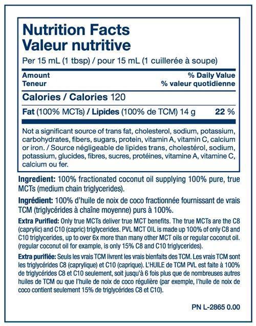 PVL Pure Vita Labs MCT Oil - 946ml - Keto Supplements - Hyperforme.com