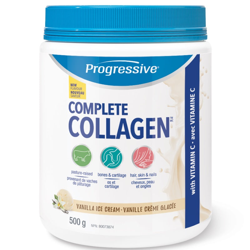 Progressive Complete Collagen - 500g Vanilla Ice Cream - Collagen Supplements - Hyperforme.com